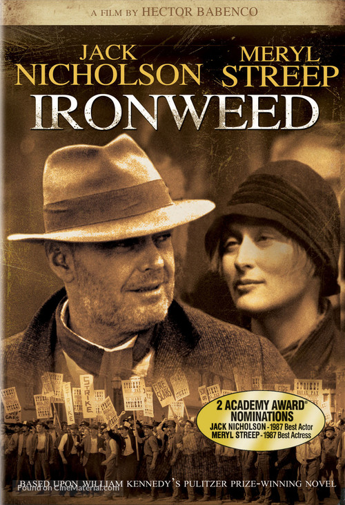 Ironweed - DVD movie cover