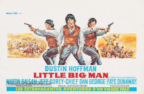 Little Big Man - Belgian Movie Poster