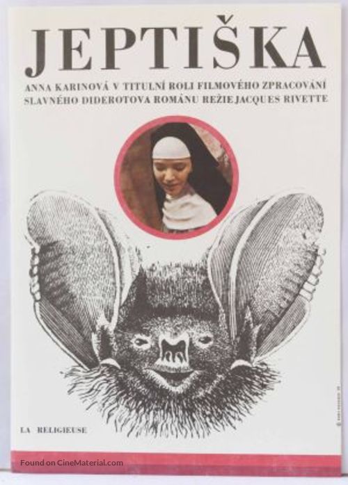 La religieuse - Czech Movie Poster