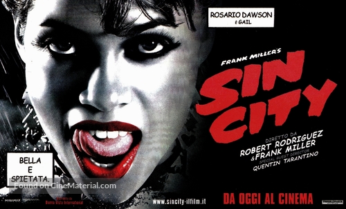 Sin City - Italian Movie Poster