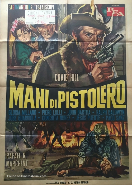Ocaso de un pistolero - Italian Movie Poster