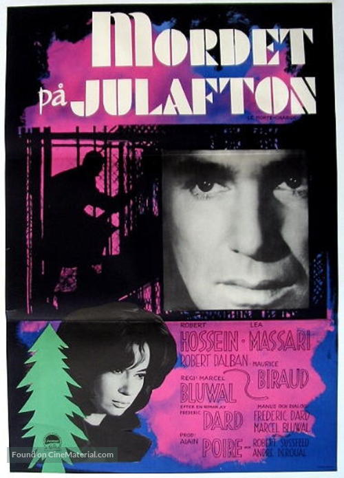 Le monte-Charge - Swedish Movie Poster