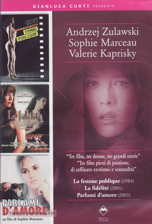 La femme publique - Italian DVD movie cover