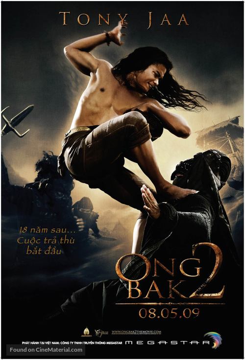 Ong bak 2 - Vietnamese Movie Poster