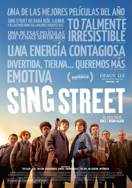 Sing Street - Spanish Movie Poster