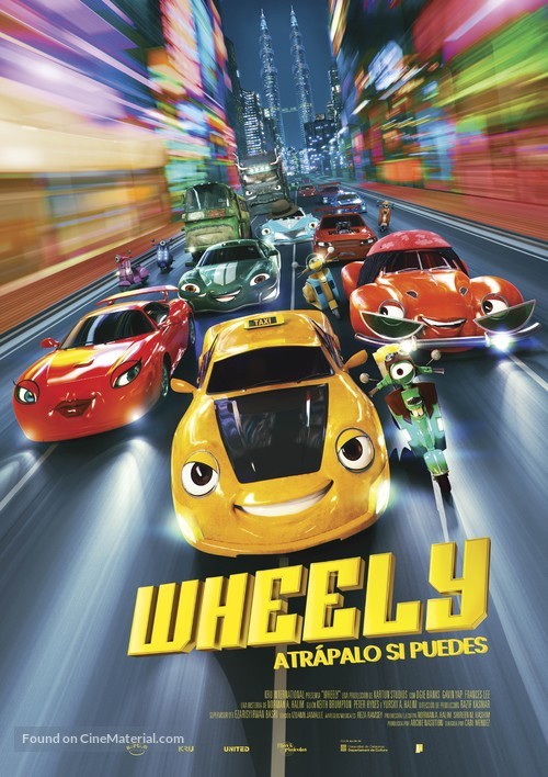 Wheely - Spanish Movie Poster