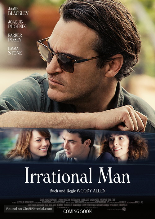 Irrational Man - German Movie Poster