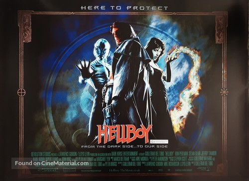 Hellboy - British Movie Poster