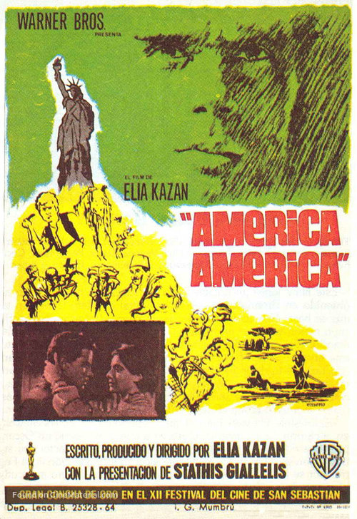 America, America - Spanish Movie Poster