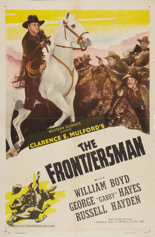 The Frontiersmen - Re-release movie poster