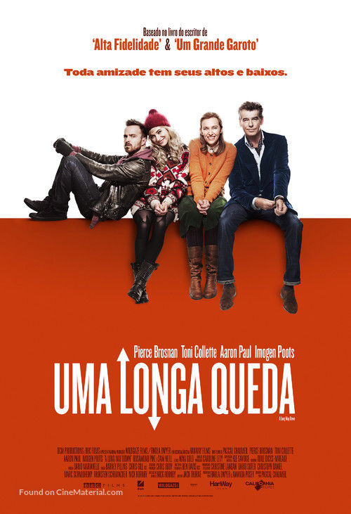 A Long Way Down - Brazilian Movie Poster