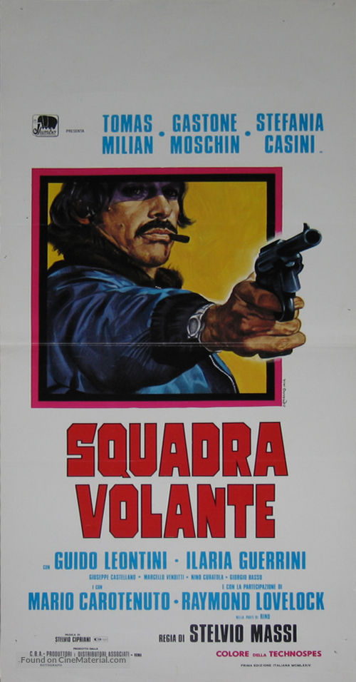 Squadra volante - Italian Movie Poster