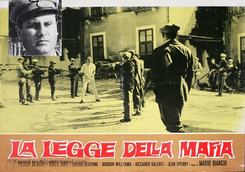 La legge della Mafia - Italian Movie Poster