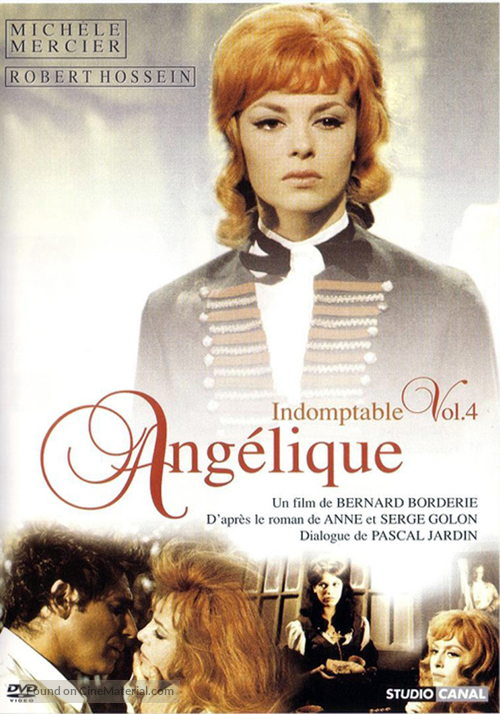 Indomptable Ang&egrave;lique - French DVD movie cover