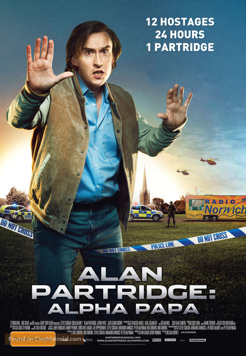 Alan Partridge: Alpha Papa - Australian Movie Poster