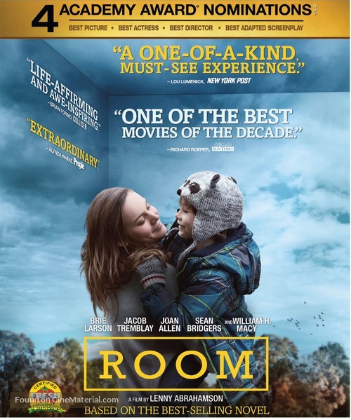 Room - Blu-Ray movie cover