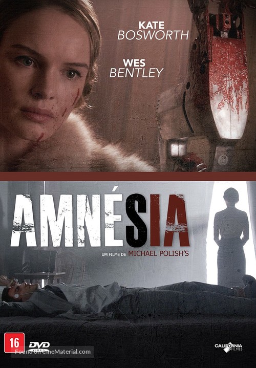 Amnesiac - Brazilian DVD movie cover