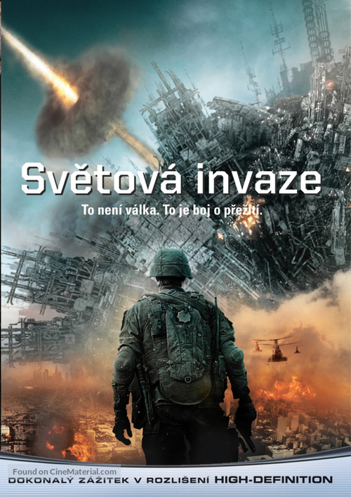 Battle: Los Angeles - Czech DVD movie cover