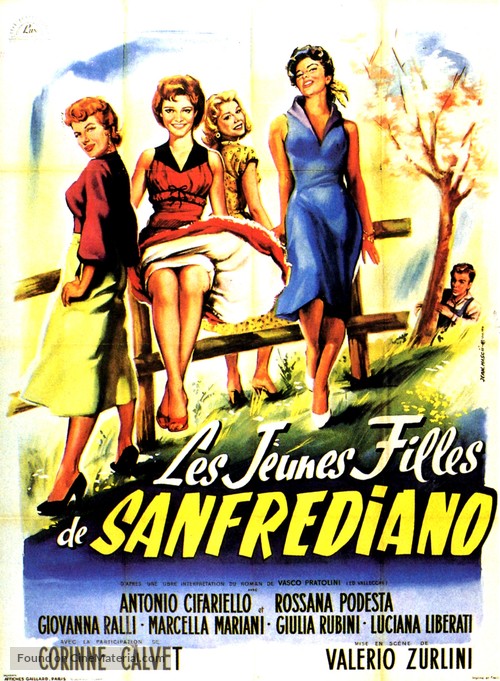 Le ragazze di San Frediano - French Movie Poster