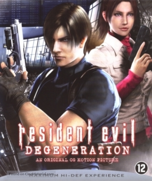 Resident Evil: Degeneration - Dutch Movie Cover