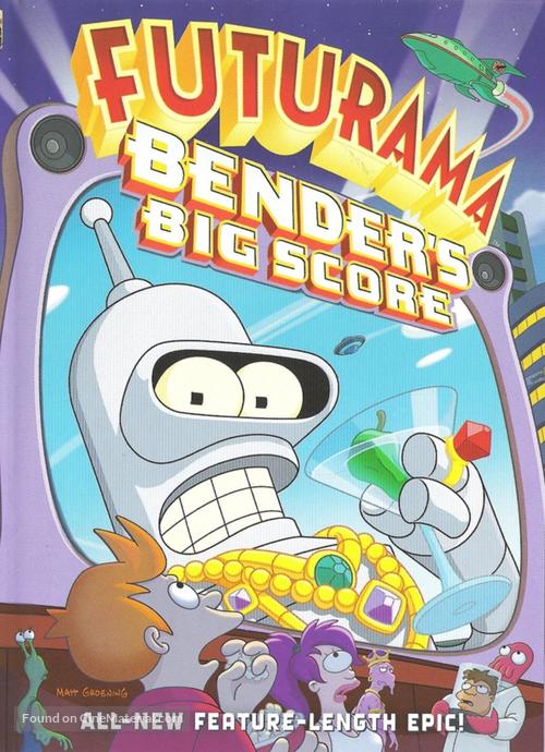 Futurama: Bender&#039;s Big Score! - DVD movie cover