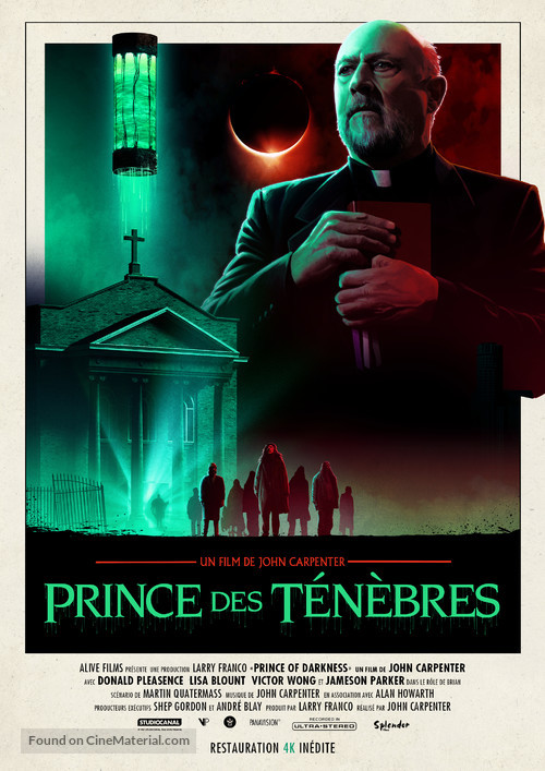 Prince of Darkness - French Re-release movie poster