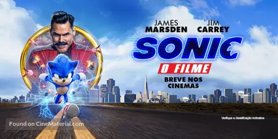 Sonic the Hedgehog - Brazilian Movie Poster