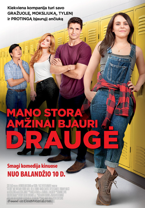 The DUFF - Lithuanian Movie Poster