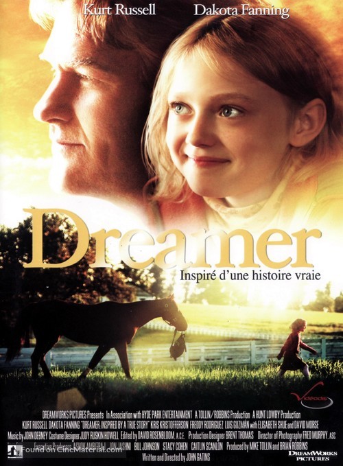 Dreamer: Inspired by a True Story - French DVD movie cover