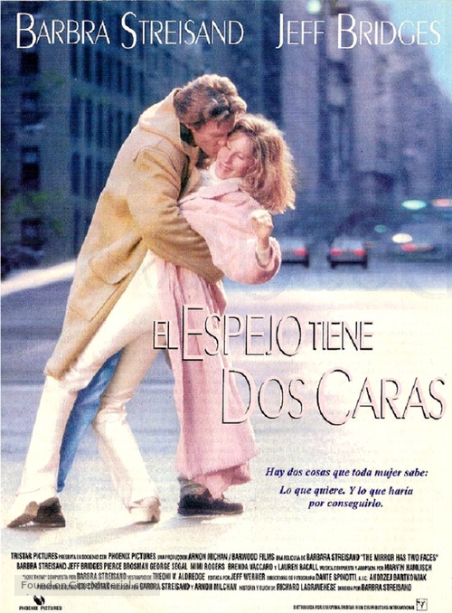 The Mirror Has Two Faces - Argentinian Movie Poster