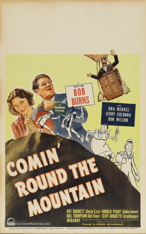 Comin&#039; Round the Mountain - Movie Poster