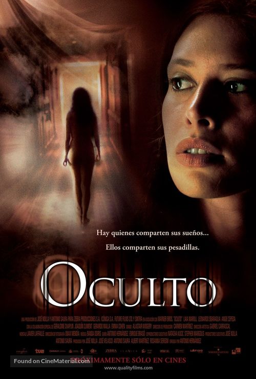 Oculto - Mexican Movie Poster