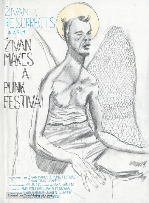 Zivan Makes a Punk Festival - Serbian Movie Poster