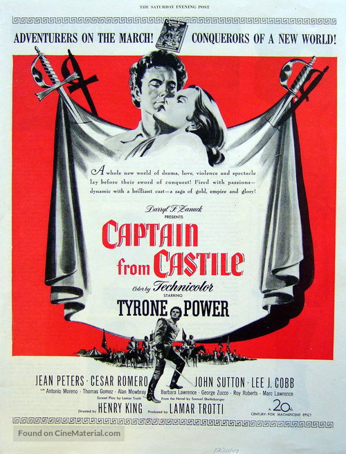 Captain from Castile - Movie Poster