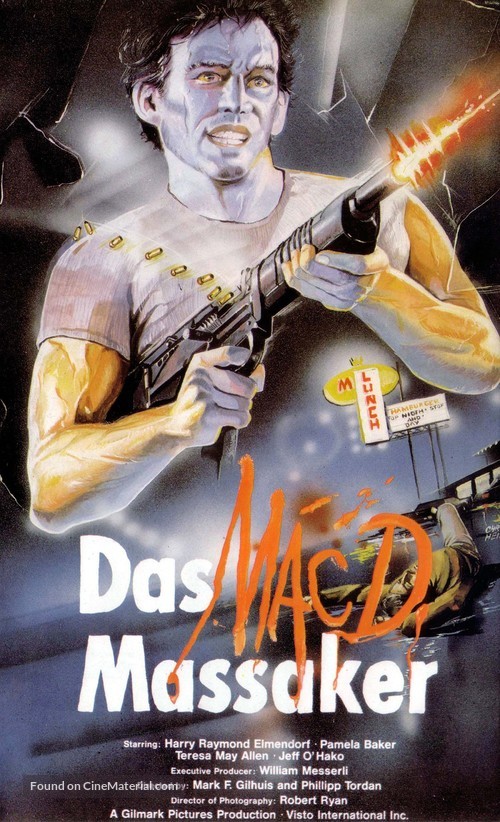 Bloody Wednesday - German VHS movie cover