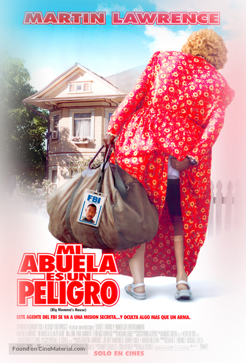 Big Momma&#039;s House - Mexican Movie Poster