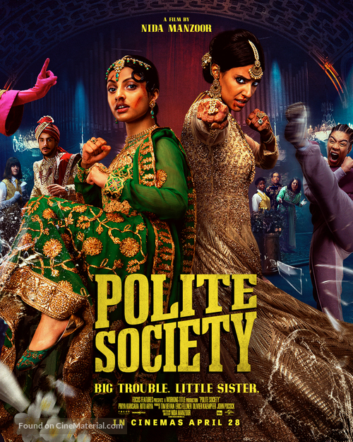 Polite Society - British Movie Poster