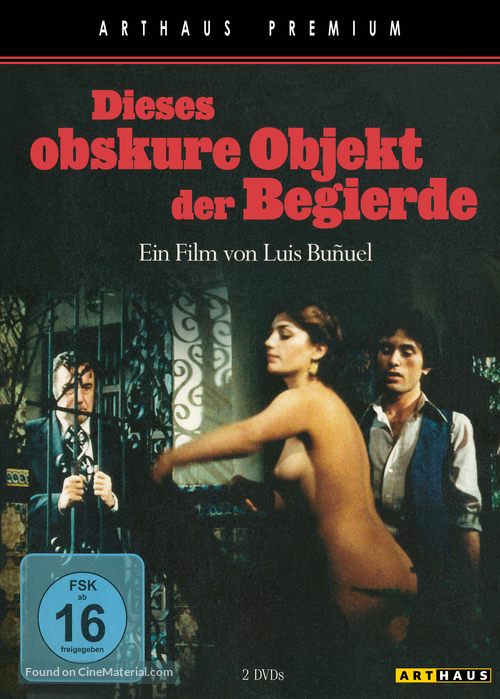 Cet obscur objet du d&eacute;sir - German DVD movie cover