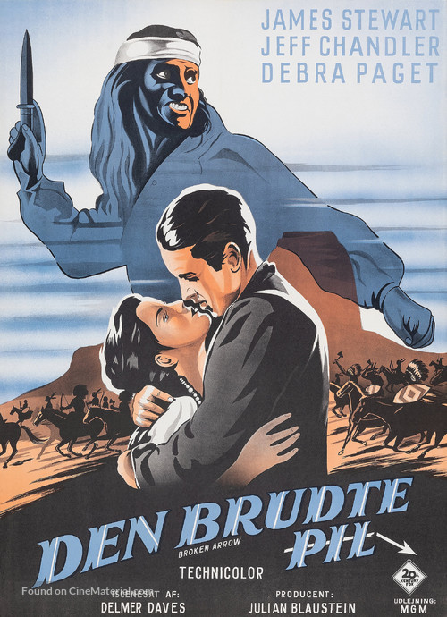 Broken Arrow - Danish Movie Poster