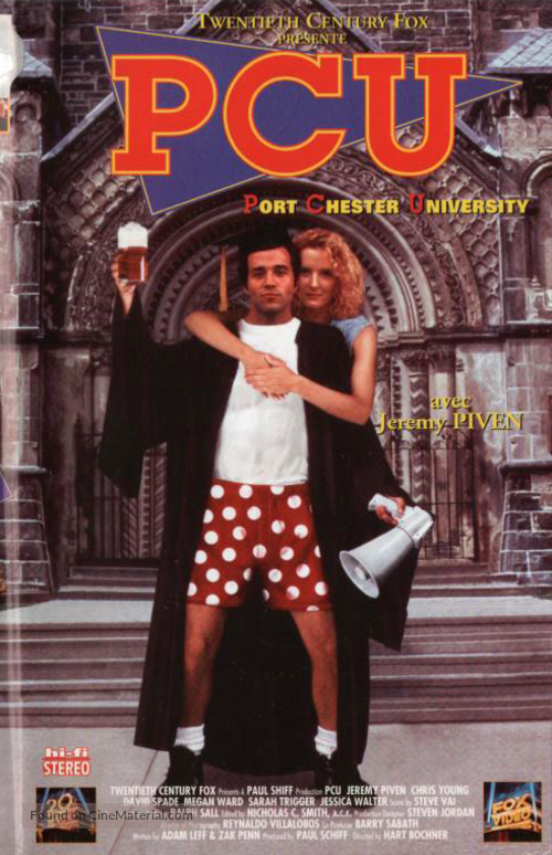 PCU - French VHS movie cover