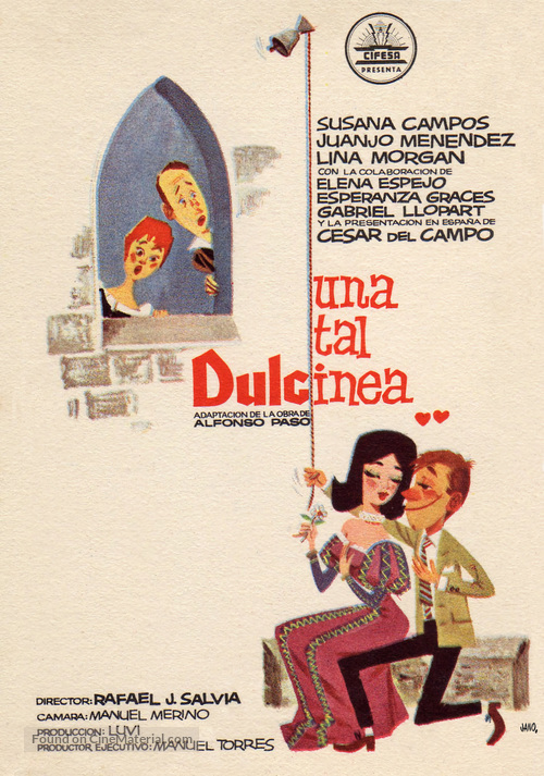 Una tal Dulcinea - Spanish Movie Poster