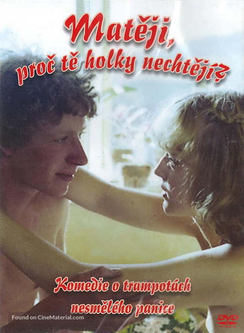 Mateji, proc te holky nechtej&iacute;? - Czech DVD movie cover