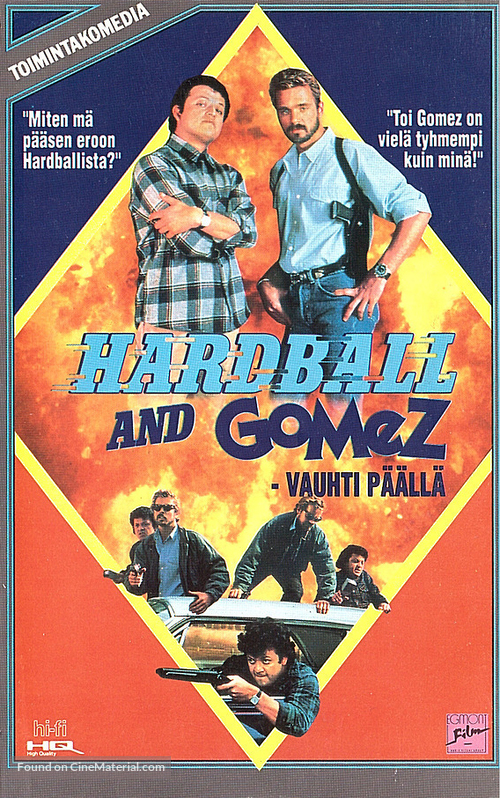 Grand Slam - Finnish VHS movie cover