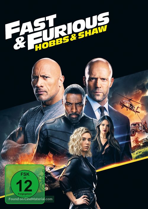 Fast &amp; Furious Presents: Hobbs &amp; Shaw - German Movie Cover