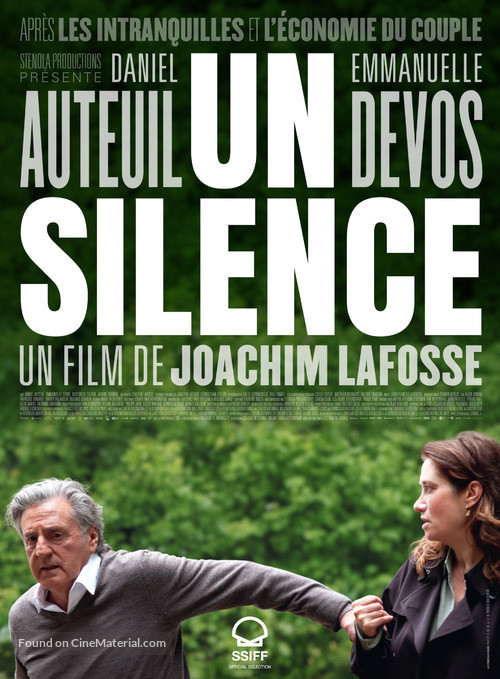 Un silence - French Movie Poster