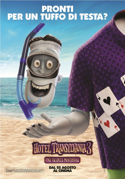 Hotel Transylvania 3: Summer Vacation - Italian Movie Poster