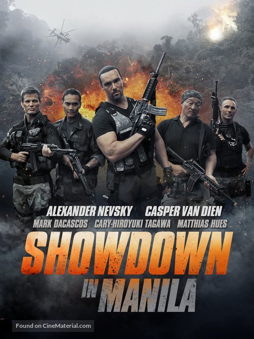 Showdown in Manila - German Movie Cover