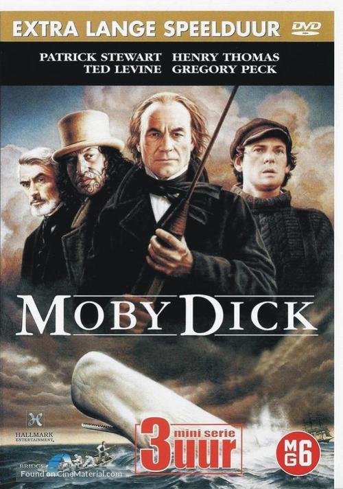 Moby Dick - Dutch DVD movie cover