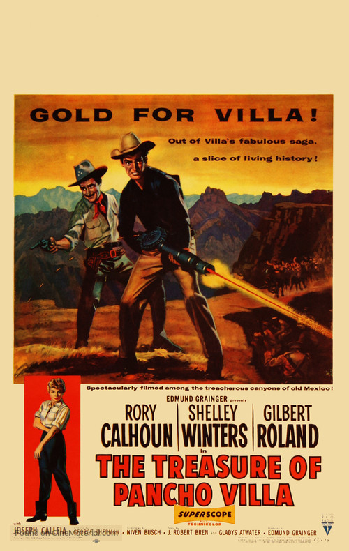 The Treasure of Pancho Villa - Movie Poster