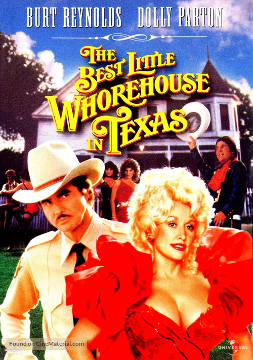 The Best Little Whorehouse in Texas - DVD movie cover